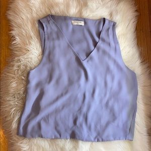 Aritizia Babaton Lilac Blouse